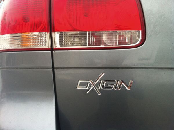 Oxigin Sticker "3D" Chrom